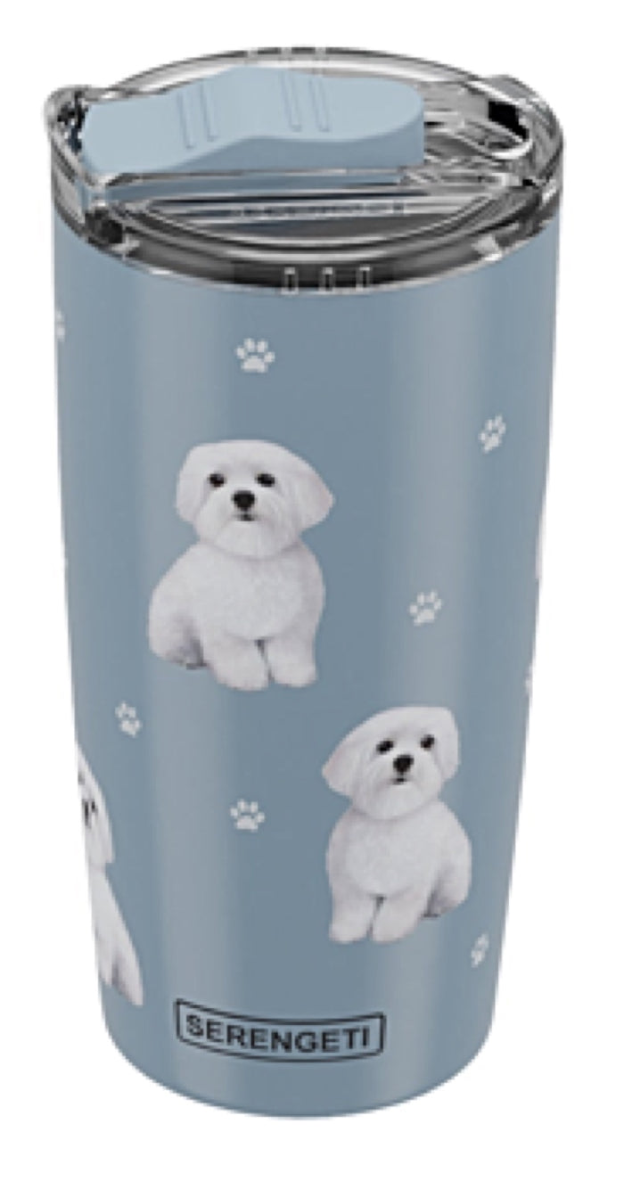 MALTESE Dog Serengeti Stainless Steel Ultimate 20 Oz. Hot & Cold Tumbler