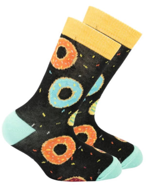 SOCKS N SOCKS Brand Kids DONUTS Size 1-5 - Novelty Socks for Less