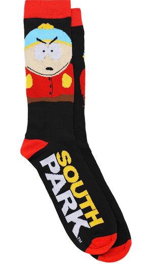 SOUTH PARK Men’s 2 Pair Of Socks KENNY & ERIC CARTMAN - Novelty Socks for Less