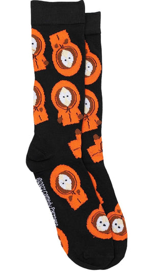 SOUTH PARK Men’s 2 Pair Of Socks KENNY & ERIC CARTMAN - Novelty Socks for Less