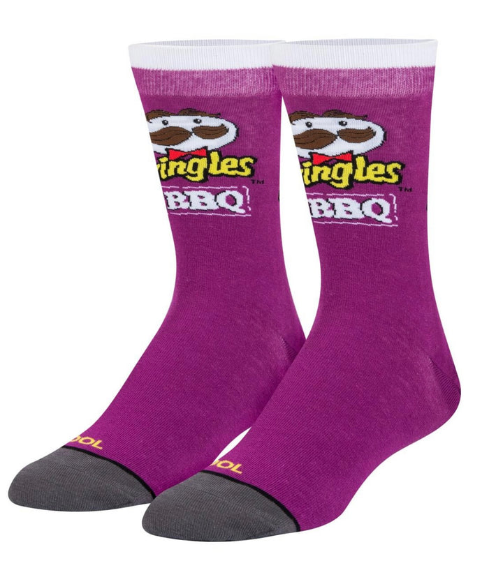 PRINGLES CHIPS BBQ Men’s Socks COOL SOCKS Brand