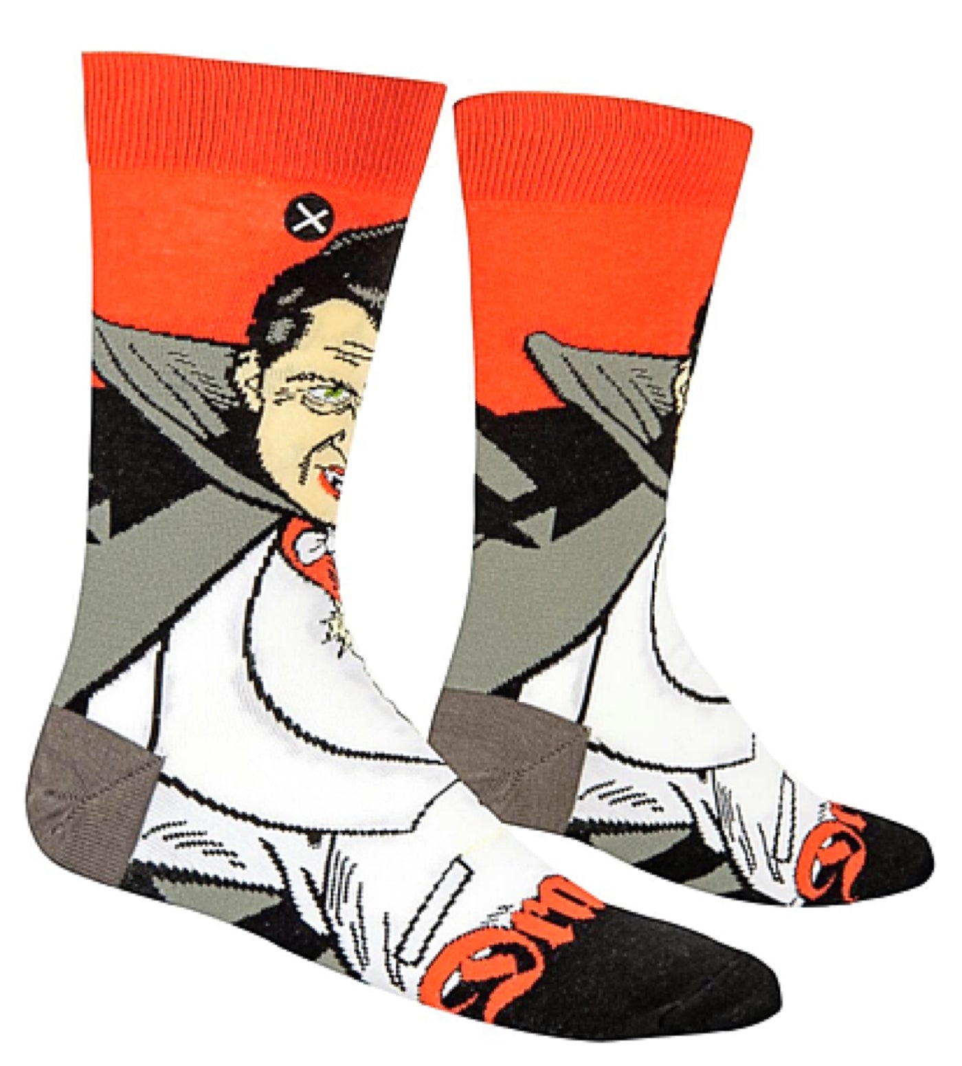 universal monsters socks Dracula Men’s 360 Universal Monsters Halloween Socks ODD SOX Brand