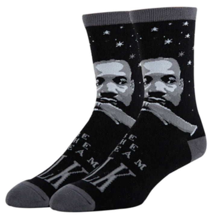 MARTIN LUTHER KING Jr Men’s Socks ‘BE THE DREAM’ (MLK) Oooh Yeah Brand