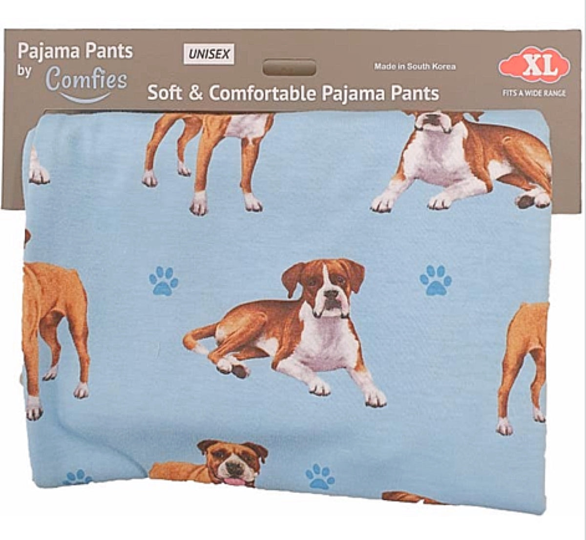 COMFIES UNISEX BOXER PAJAMA BOTTOMS E&S PETS (CHOOSE SIZE) - Novelty Socks for Less