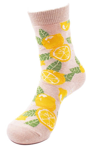 PARQUET Brand Ladies LEMON TREE Socks - Novelty Socks for Less