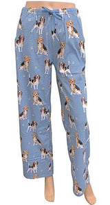 COMFIES UNISEX BEAGLE PAJAMA BOTTOMS E&S PETS (CHOOSE SIZE) - Novelty Socks for Less