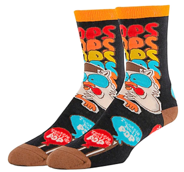 TOOTSIE ROLL POP Men’s Socks MR. OWL Socks Oooh Yeah Brand