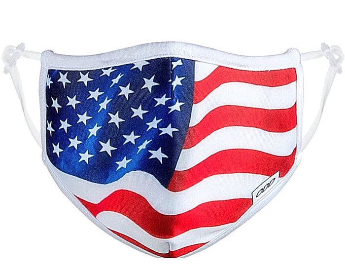 ODD SOX OFFICIAL Brand Adult Face Mask PATRIOTIC AMERICAN FLAG