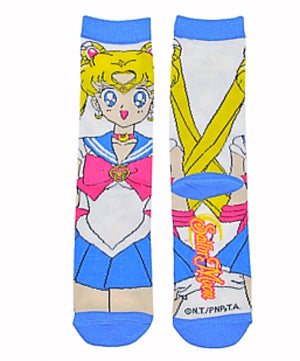 SAILOR MOON Ladies Crew Socks - Novelty Socks for Less