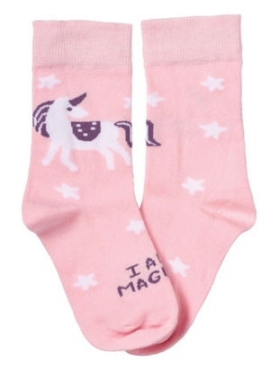 PRIMITIVES BY KATHY UNICORN GIRLS 4-7 - Novelty Socks for Less