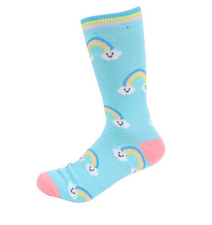 Parquet Brand Ladies RAINBOWS Socks - Novelty Socks for Less