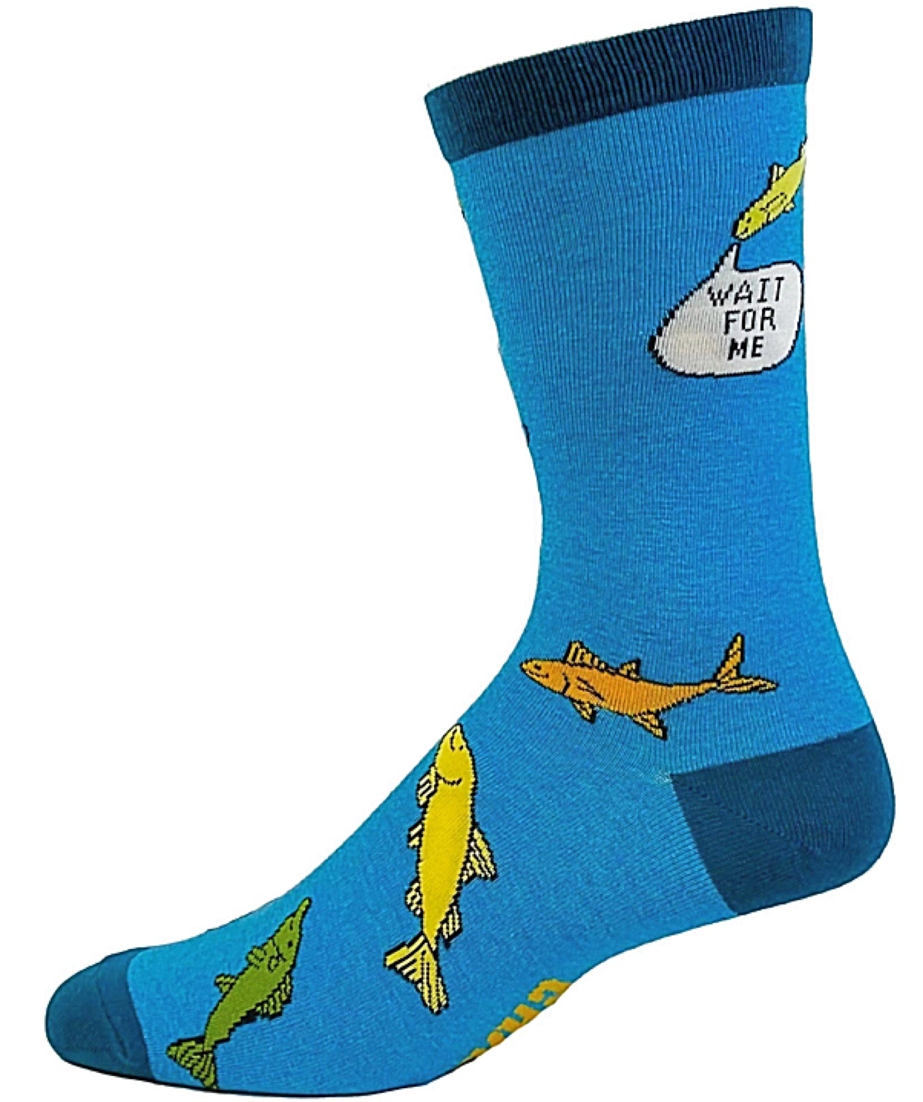 CRAZY DOG Brand Men's FISHING Socks 'I'M SO GOOD WITH MY ROD I MAKE FISH  COME