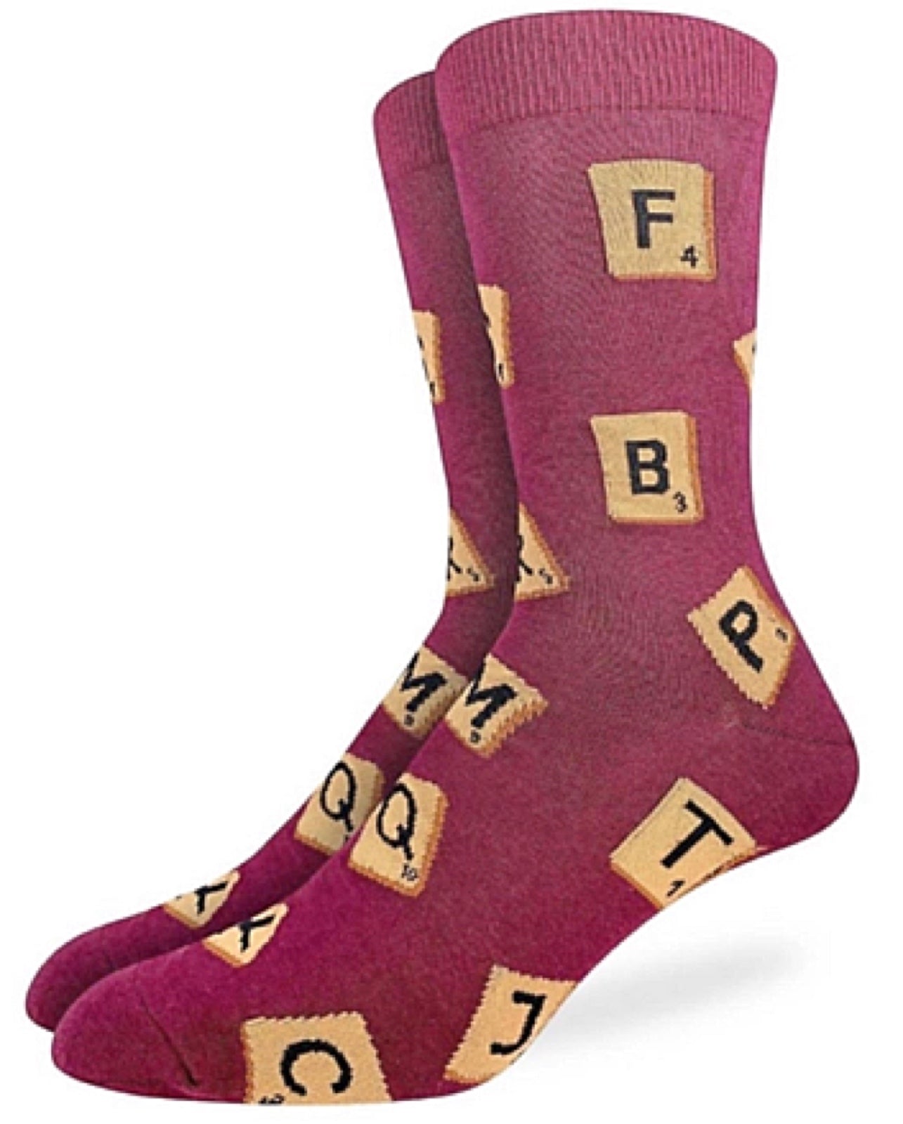 Good Luck Sock Men's Word Game Socks