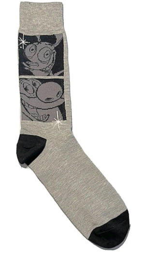 REN & STIMPY Men’s Socks - Novelty Socks for Less