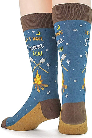 FOOT TRAFFIC Brand Men's SMORES Socks - Novelty Socks for Less