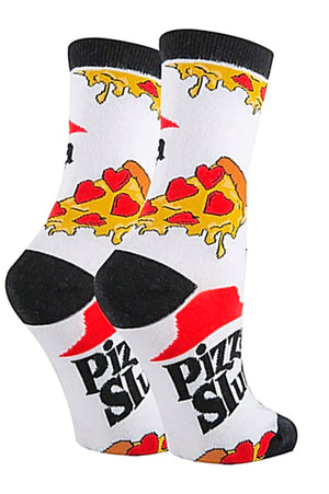 OOOH YEAH Brand Ladies PIZZA SLUT Socks - Novelty Socks for Less