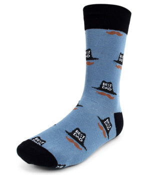 PARQUET Brand Men’s FATHER’S DAY Socks ‘BEST DAD’ - Novelty Socks for Less