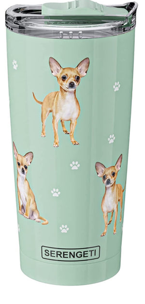 CHIHUAHUA DOG Serengeti Stainless Steel Ultimate Hot & Cold Tumbler - Novelty Socks for Less