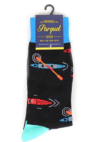 PARQUET BRAND Men’s KAYAK Socks - Novelty Socks for Less