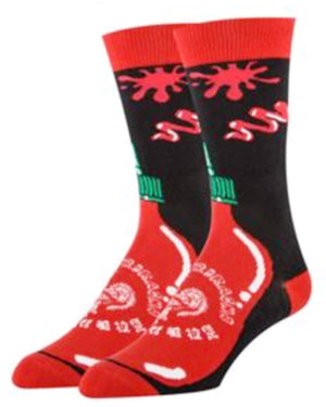 OOOH YEAH Brand Men’s AWESOME SAUCE Socks - Novelty Socks for Less