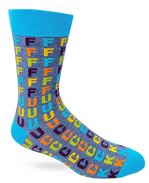 FABDAZ BRAND MEN’S FFFUUUCCCKKK SOCKS - Novelty Socks for Less