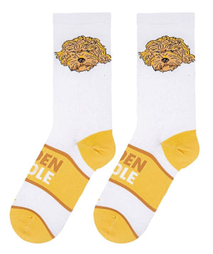 GOLDENDOODLE Dog Ladies Socks COOL SOCKS Brand - Novelty Socks for Less