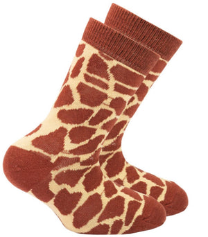 SOCKS N SOCKS Brand Kids GIRAFFE Socks Age 7-10 - Novelty Socks for Less