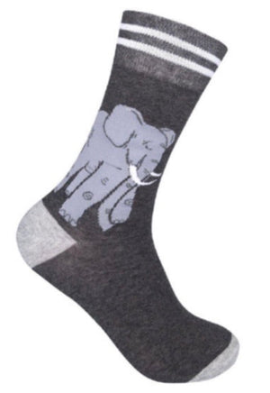 FUNATIC BRAND 'ELEPHANT IN THE ROOM' Unisex Socks - Novelty Socks for Less
