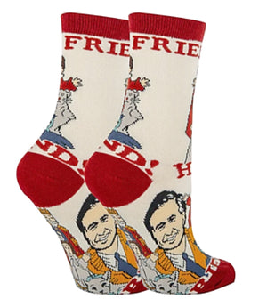 OOOH YEAH Brand Ladies  MISTER ROGERS ‘HI FRIEND’ - Novelty Socks for Less
