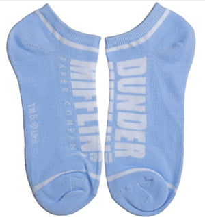 THE OFFICE LADIES 5 Pair Ankle Socks DUNDIE AWARD, THAT’S WHAT SHE SAID, BIOWORLD BRAND - Novelty Socks for Less