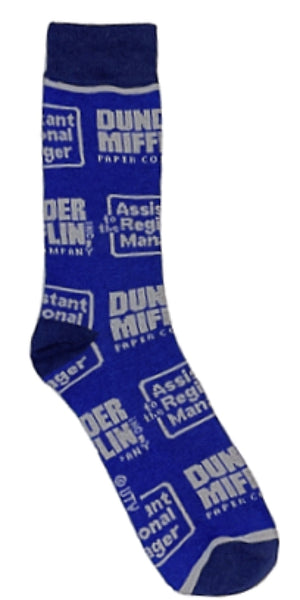 THE OFFICE Men’s Socks ‘ASSISTANT TO THE REGIONAL MANAGER’ - Novelty Socks for Less