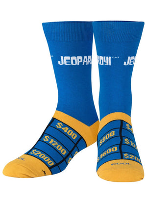 JEOPARDY GAME SHOW Men’s Socks - Novelty Socks for Less