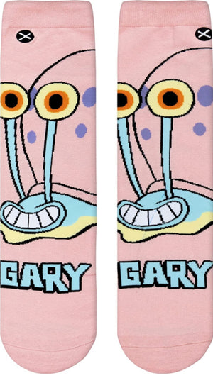 ODD SOX Brand Men’s SPONGEBOB SQUAREPANTS ‘GARY THE SNAIL’ Socks - Novelty Socks for Less