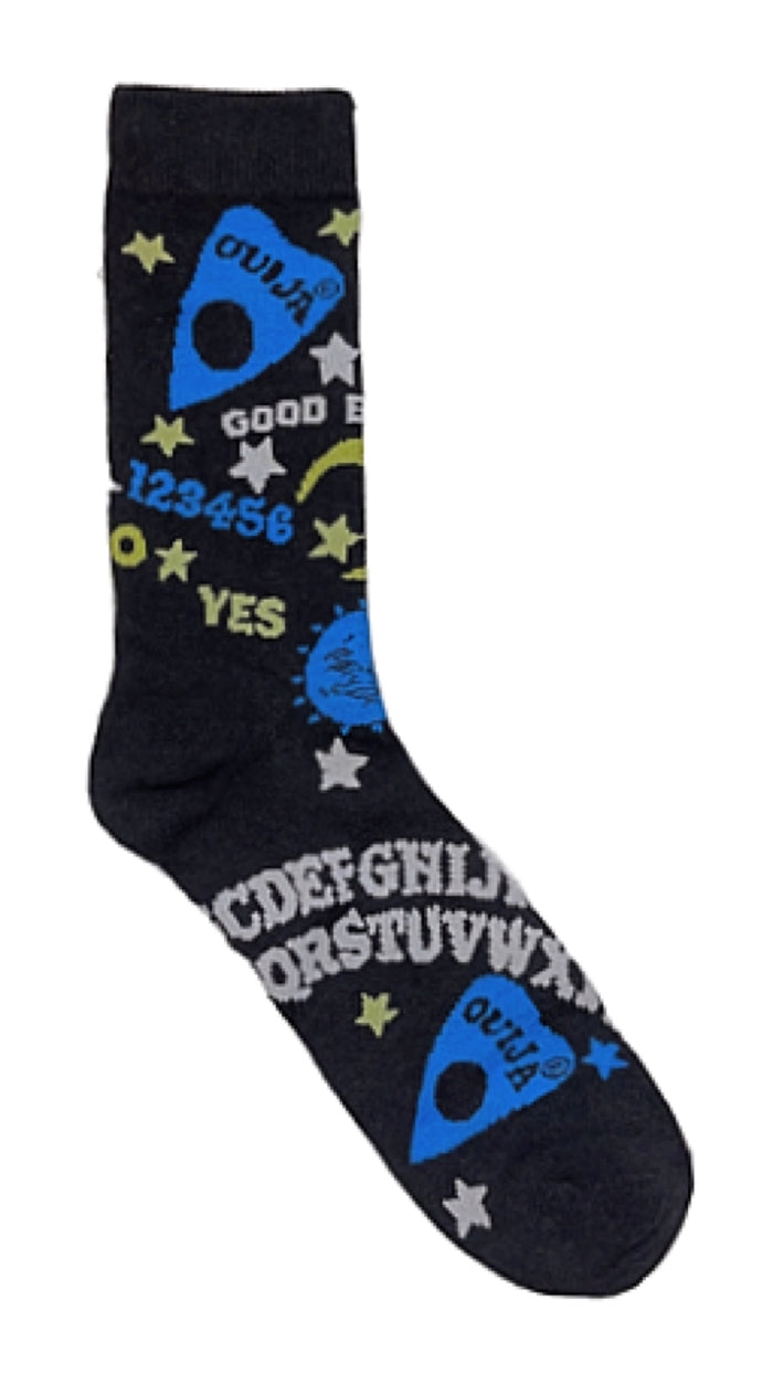 OUIJA BOARD MEN’S HALLOWEEN SOCKS