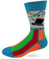 FABDAZ BRAND MEN’S ‘RINGMASTER OF THE SHIT SHOW’ SOCKS - Novelty Socks for Less