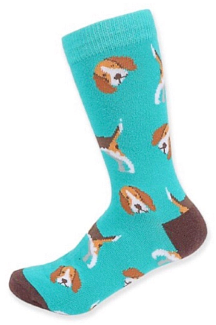 PARQUET BRAND Ladies BEAGLE DOG Socks