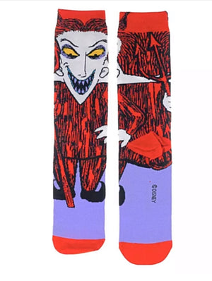 DISNEY THE NIGHTMARE BEFORE CHRISTMAS Men’s LOCK 360 Socks BIOWORLD Brand - Novelty Socks for Less