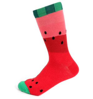 PARQUET BRAND Ladies WATERMELON Socks - Novelty Socks for Less
