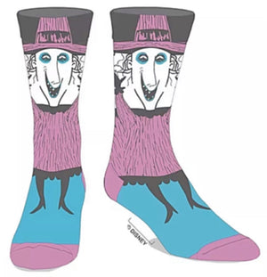 DISNEY THE NIGHTMARE BEFORE CHRISTMAS Men’s SHOCK 360 Socks BIOWORLD Brand - Novelty Socks for Less