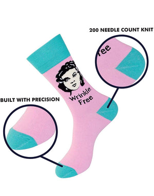 FUNATIC Brand RESTING BITCH FACE Socks - Novelty Socks for Less