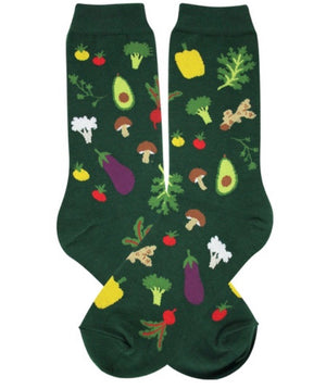 FOOT TRAFFIC Ladies TOSSED SALAD - Novelty Socks for Less