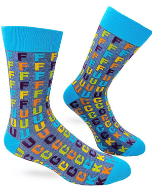 FABDAZ BRAND MEN’S FFFUUUCCCKKK SOCKS - Novelty Socks for Less