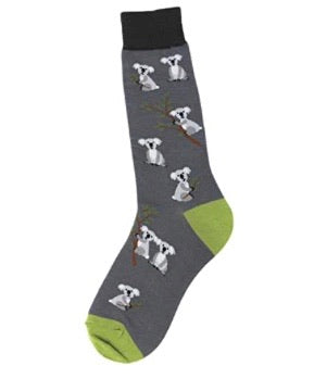 FOOT TRAFFIC Brand Men's KOALA BEAR Socks