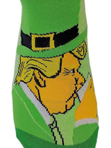 CRAZY DOG BRAND MEN’S TRUMP ST. PATRICKS DAY SOCKS ‘MAKE SAINT PATRICK’S DAY GREAT AGAIN’ - Novelty Socks for Less