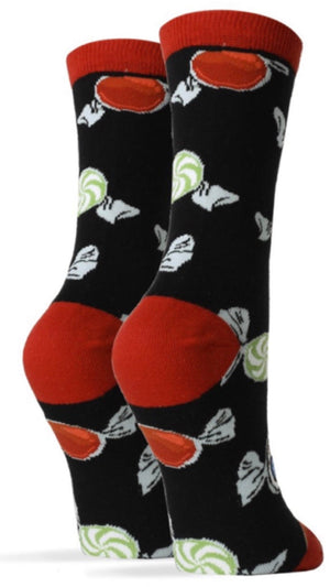 OOOH YEAH Brand Ladies HALLOWEEN Socks "EYE CANDY" - Novelty Socks for Less