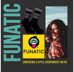 FUNATIC BRAND Unisex Socks  ‘YOU LOOK DISAPPOINTED ARE YOU MY MOTHER’ - Novelty Socks for Less