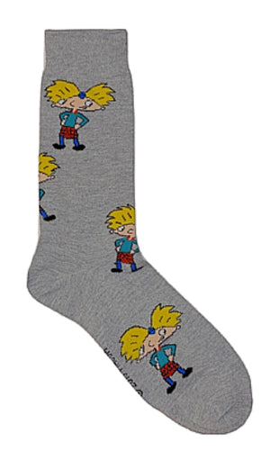 HEY ARNOLD Men’s Socks Nickelodeon - Novelty Socks for Less