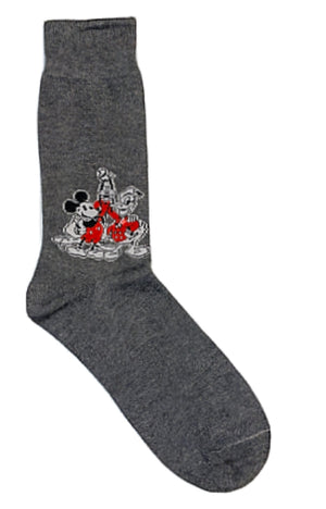 Disney’s Mens DONALD DUCK, GOOFY & MICKEY - Novelty Socks for Less