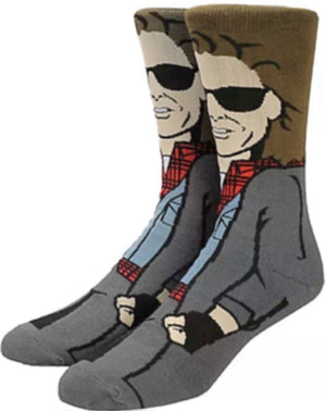 THE BREAKFAST CLUB Men’s JOHN BENDER 360 Socks BIOWORLD Brand - Novelty Socks for Less