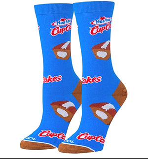 HOSTESS CUPCAKES Ladies Socks COOL SOCKS BRAND - Novelty Socks for Less